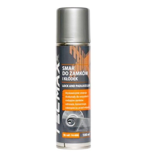 SMAR DO ZAMKÓW I KŁÓDEK 100 ml 14-008 TECMAXX SMAR DO ZAMKÓW I KŁÓDEK 100 ml 14-008 TECMAXX