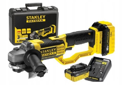 SZLIFIERKA KĄTOWA AKUM. 18,0 V FMC 761 M2 STANLEY FATMAX
