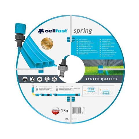 WĄŻ ZRASZAJĄCY 15M SPRING CELLFAST WĄŻ ZRASZAJĄCY 15M SPRING CELLFAST