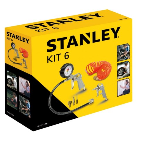 ZESTAW PNEUMATYCZNY DO KOMPRESORÓW 6cz STANLEY ZESTAW PNEUMATYCZNY DO KOMPRESORÓW 6cz STANLEY