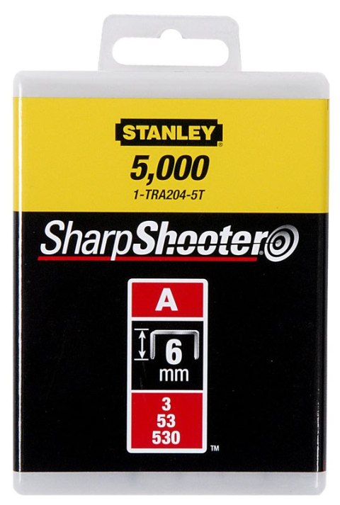 ZSZYWKA A 8 MM 5/16" LD TYP A 5/53/530 STANLEY ZSZYWKA A 8 MM 5/16" LD TYP A 5/53/530 STANLEY