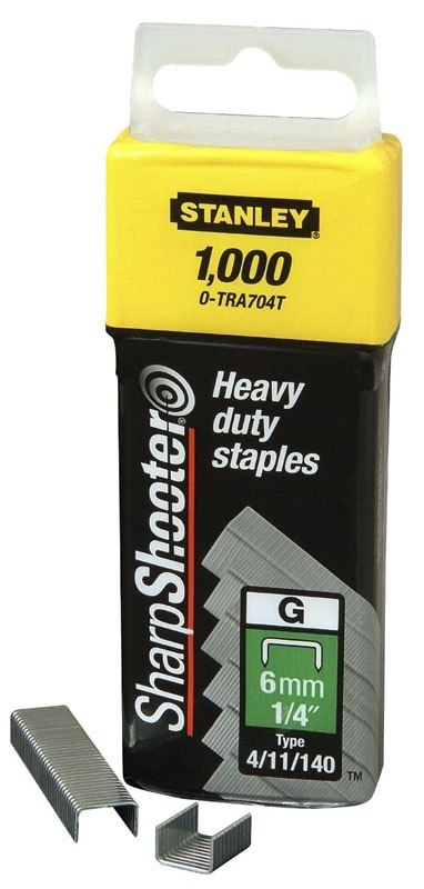 ZSZYWKA G 14mm 9/16" HD TYP G 4/11/140 /1000szt/ STANLEY ZSZYWKA G 14mm 9/16" HD TYP G 4/11/140 /1000szt/ STANLEY