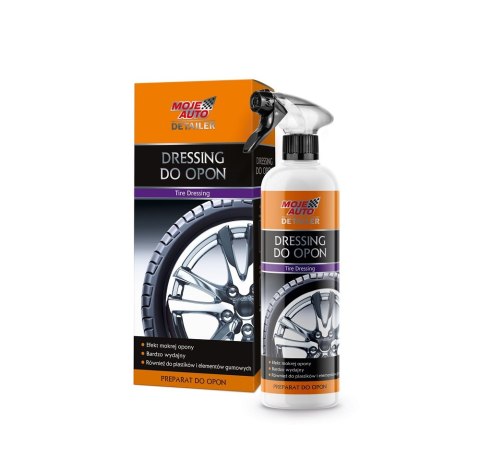 ŚRODEK DO KONSERWACJI OPON DETAILER 500ml MOJE AUTO ŚRODEK DO KONSERWACJI OPON DETAILER 500ml MOJE AUTO