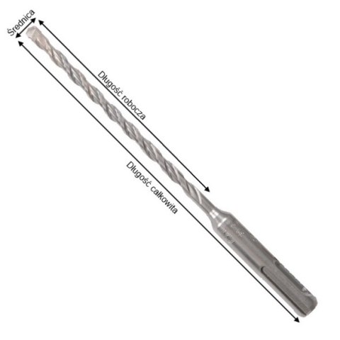 WIERTŁO SDS-PLUS 25x450mm "V-PLUS" MAKITA WIERTŁO SDS-PLUS 25x450mm "V-PLUS" MAKITA