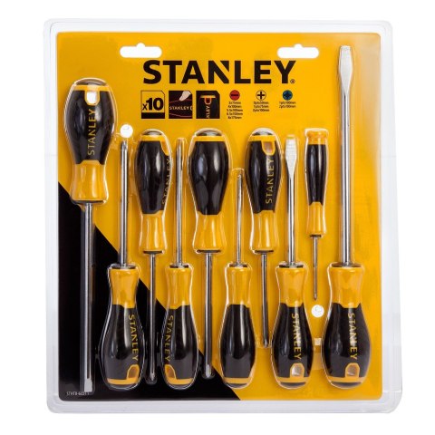 ZESTAW WKRĘTAKÓW ESSENTIAL 10szt. STANLEY ZESTAW WKRĘTAKÓW ESSENTIAL 10szt. STANLEY