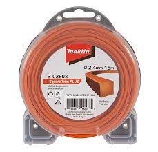 ŻYŁKA NYLONOWA KWADRAT 2.4MM/15M MAKITA