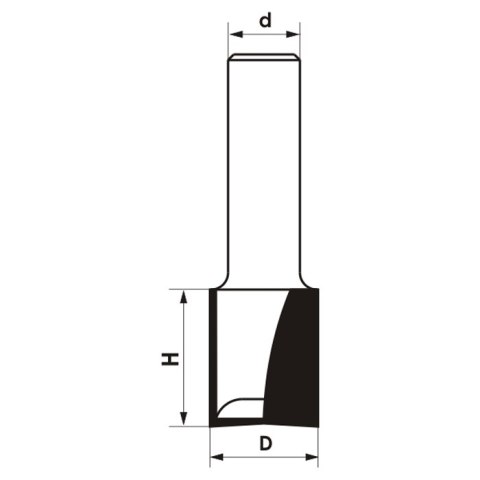 FREZ TRZPIENIOWY CNC PREMIUM PROSTY DWUPŁYTKOWY D=16xH=35/d=12 GLOBUS WAPIENICA FREZ TRZPIENIOWY CNC PREMIUM PROSTY DWUPŁYTKOWY D=16xH=35/d=12 GLOBUS WAPIENICA