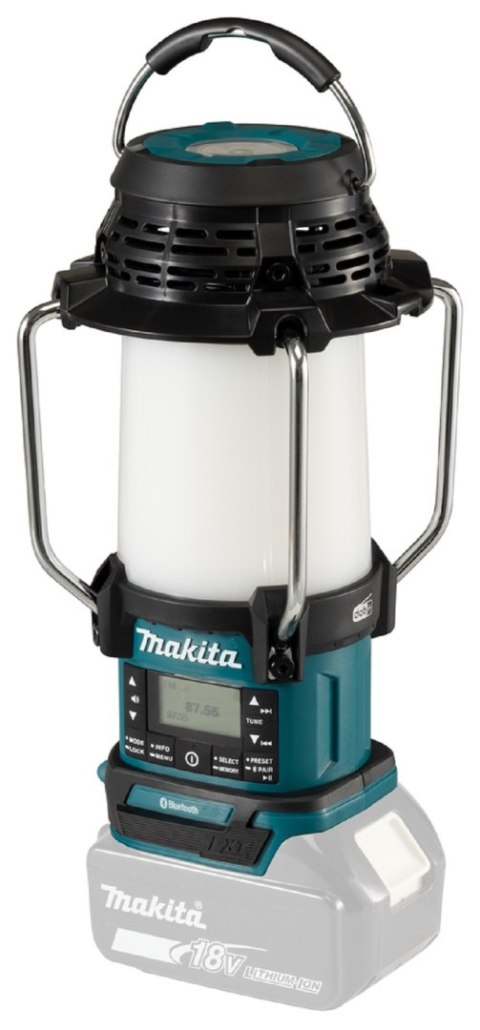 LAMPA turystyczna 2w1, 310lm, 18V Li-Ion LXT® z radiem FM/DAB+ DMR056 (body) •MAKITA• LAMPA turystyczna 2w1, 310lm, 18V Li-Ion LXT® z radiem FM/DAB+ DMR056 (body) •MAKITA•