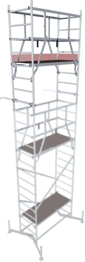 RUSZTOWANIE ROBOCZE ALUMINIOWE 1,50m x 0,60m KONDYGNACJA II CLIMTEC KRAUSE (NOWY MODEL) RUSZTOWANIE ROBOCZE ALUMINIOWE 1,50m x 0,60m KONDYGNACJA II CLIMTEC KRAUSE (NOWY MODEL)