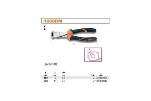 SZCZYPCE TNĄCE CZOŁ.WZM.Q 160MM BLISTER SZCZYPCE TNĄCE CZOŁ.WZM.Q 160MM BLISTER