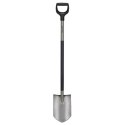 SZPADEL OSTRY TRZON METALOWY + GUMA "Y" PLASTIK ERGONOMIC FISKARS