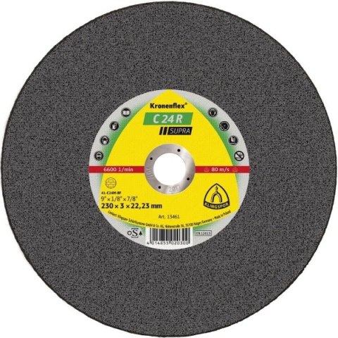 TARCZA FLEX 41 180x3,0x22,2 C 24 R SUPRA KLINGSPOR TARCZA FLEX 41 180x3,0x22,2 C 24 R SUPRA KLINGSPOR