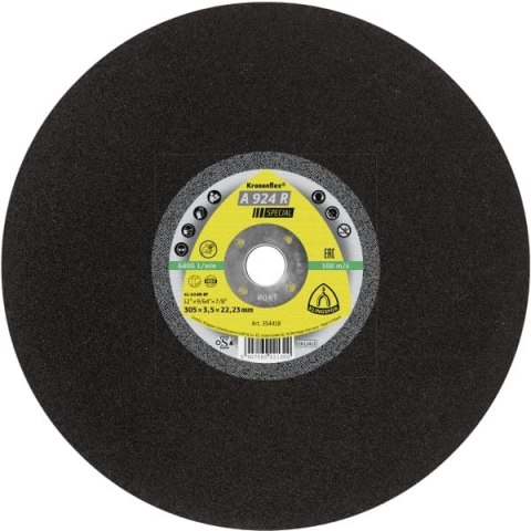 TARCZA FLEX 41 356x4,0x20mm A 924 R Special KLINGSPOR TARCZA FLEX 41 356x4,0x20mm A 924 R Special KLINGSPOR