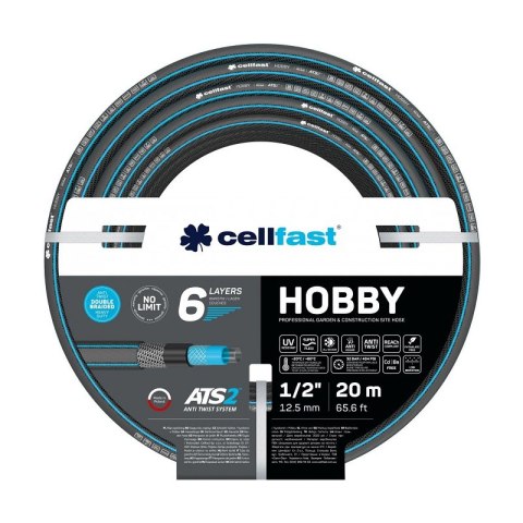 WĄŻ OGRODOWY 5/8" 25m HOBBY ATS2 CELLFAST WĄŻ OGRODOWY 5/8" 25m HOBBY ATS2 CELLFAST