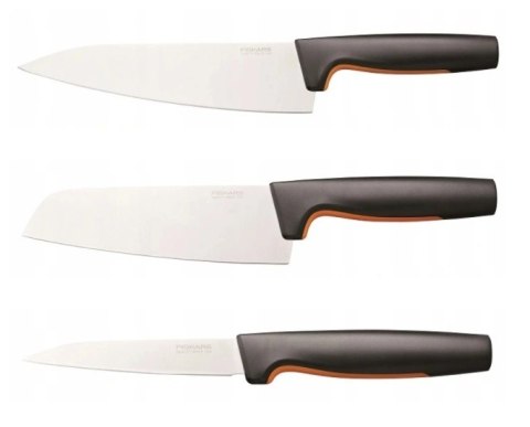 ZESTAW 3 NOŻY W BLOKU BAMBUSOWYM FISKARS ZESTAW 3 NOŻY W BLOKU BAMBUSOWYM FISKARS