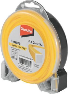 ŻYŁKA NYLONOWA KWADRAT 3,0MM/15M 