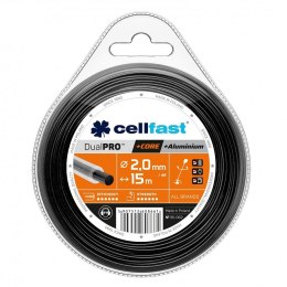 ŻYŁKA TNĄCA Z RDZENIEM 2,0mm / 15m OKRĄGŁĄ CELLFAST