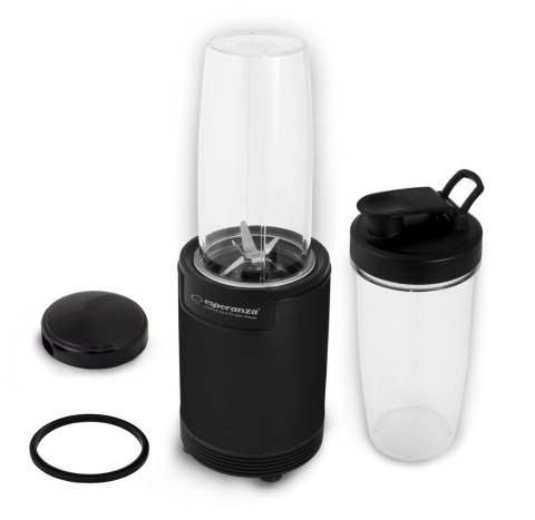 Blender smoothie Esperanza NUTRI SHOT EKM029 (700W; kolor czarny) Blender smoothie Esperanza NUTRI SHOT EKM029 (700W; kolor czarny)