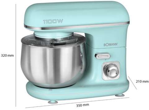 Robot kuchenny Bomann KM 6030 Miętowy Robot kuchenny Bomann KM 6030 Miętowy