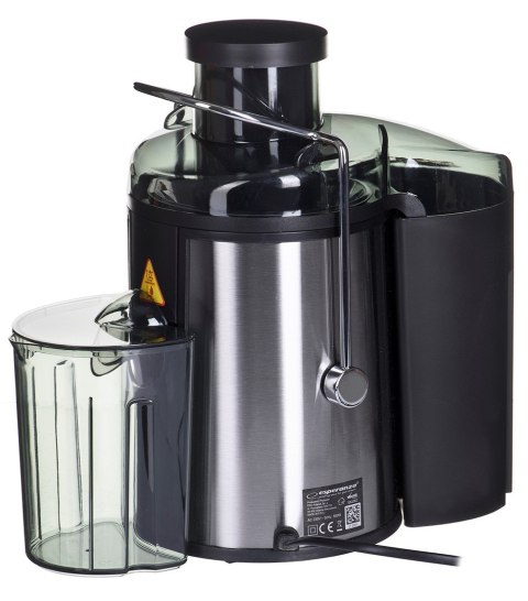 Sokowirówka Esperanza Carrot EKJ002 (500W; kolor inox) Sokowirówka Esperanza Carrot EKJ002 (500W; kolor inox)