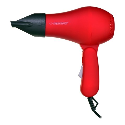 Suszarka do włosów Esperanza AURORA EBH003R (750W; kolor czerwony) Suszarka do włosów Esperanza AURORA EBH003R (750W; kolor czerwony)