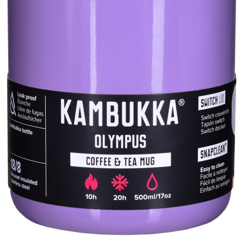 Kambukka kubek termiczny Olympus 500ml - Violet Kambukka kubek termiczny Olympus 500ml - Violet