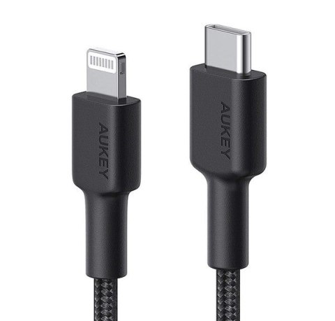 AUKEY CB-CL03 NYLONOWY KABEL USB C-LIGHTNING 2M PD AUKEY CB-CL03 NYLONOWY KABEL USB C-LIGHTNING 2M PD