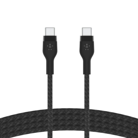 BELKIN KABEL USB-C M/M 2.0 OPLOT, SILICON, 3M BLK BELKIN KABEL USB-C M/M 2.0 OPLOT, SILICON, 3M BLK