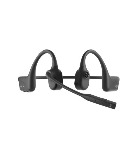 Słuchawki bezprzewodowe kostne Shokz OpenComm2 USB-A czarne Słuchawki bezprzewodowe kostne Shokz OpenComm2 USB-A czarne