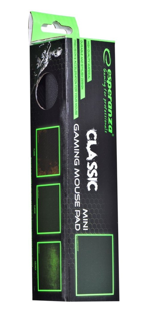 Podkładka gamingowa pod mysz Esperanza Classic EGP101K (250mm x 200mm) Podkładka gamingowa pod mysz Esperanza Classic EGP101K (250mm x 200mm)