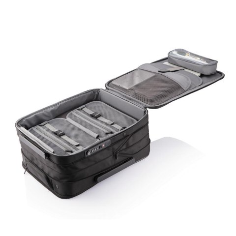 XD DESIGN TORBA PODRÓŻNA ANTYKRADZIEŻOWA FLEX FOLDABLE TROLLEY CZARNA P/N: P705.811 XD DESIGN TORBA PODRÓŻNA ANTYKRADZIEŻOWA FLEX FOLDABLE TROLLEY CZARNA P/N: P705.811