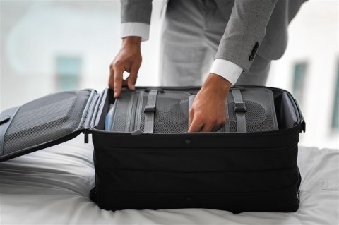 XD DESIGN TORBA PODRÓŻNA ANTYKRADZIEŻOWA FLEX FOLDABLE TROLLEY CZARNA P/N: P705.811 XD DESIGN TORBA PODRÓŻNA ANTYKRADZIEŻOWA FLEX FOLDABLE TROLLEY CZARNA P/N: P705.811