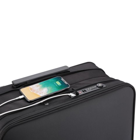 XD DESIGN TORBA PODRÓŻNA ANTYKRADZIEŻOWA FLEX FOLDABLE TROLLEY CZARNA P/N: P705.811 XD DESIGN TORBA PODRÓŻNA ANTYKRADZIEŻOWA FLEX FOLDABLE TROLLEY CZARNA P/N: P705.811
