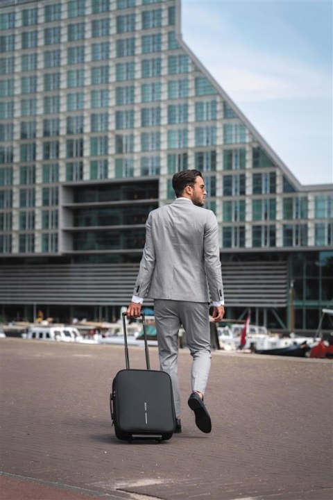 XD DESIGN TORBA PODRÓŻNA ANTYKRADZIEŻOWA FLEX FOLDABLE TROLLEY CZARNA P/N: P705.811 XD DESIGN TORBA PODRÓŻNA ANTYKRADZIEŻOWA FLEX FOLDABLE TROLLEY CZARNA P/N: P705.811