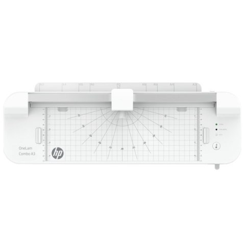 HP Laminator ONELAM COMBO A3, na zimno/gorąco, zintegrowany trymer, zaokrąglacz rogów, prędkość 40cm/min + 15 folii: 3xA4, 4xA5, HP Laminator ONELAM COMBO A3, na zimno/gorąco, zintegrowany trymer, zaokrąglacz rogów, prędkość 40cm/min + 15 folii: 3xA4, 4xA5,
