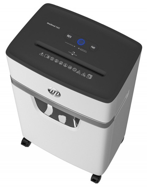 HP Niszczarka ONESHRED 15CC, 20L jasnoszara HP Niszczarka ONESHRED 15CC, 20L jasnoszara