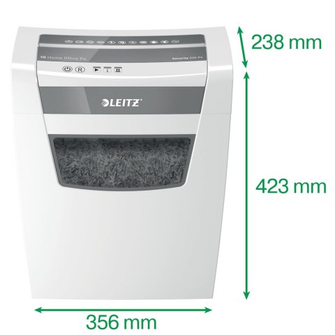 Leitz Niszczarka IQ Home Office P4, 10 kartek, 23 l kosz Leitz Niszczarka IQ Home Office P4, 10 kartek, 23 l kosz