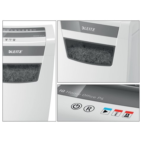 Leitz Niszczarka IQ Home Office P4, 10 kartek, 23 l kosz Leitz Niszczarka IQ Home Office P4, 10 kartek, 23 l kosz
