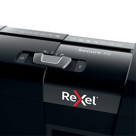 Rexel Niszczarka Secure X8 (P-4), 8 kartek, 14 l kosz Rexel Niszczarka Secure X8 (P-4), 8 kartek, 14 l kosz