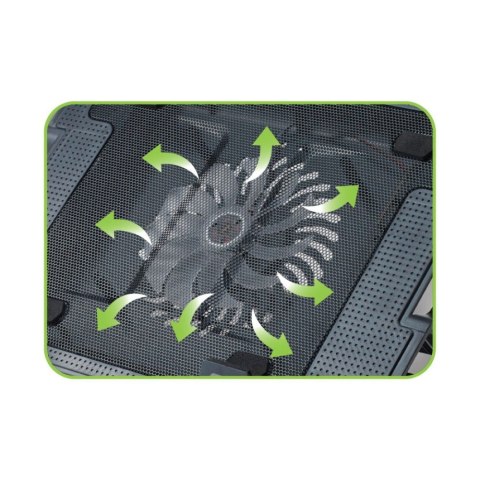 TECHLY PODSTAWKA CHŁODZĄCA WENTYLATOR POD LAPTOPA TECHLY PODSTAWKA CHŁODZĄCA WENTYLATOR POD LAPTOPA