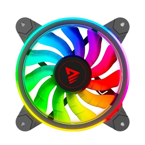 SAVIO ZESTAW 4 WENTYLATORÓW ARGB 120 MM WRAZ Z KONTROLEREM ORAZ PILOTEM FAN-01 SAVIO ZESTAW 4 WENTYLATORÓW ARGB 120 MM WRAZ Z KONTROLEREM ORAZ PILOTEM FAN-01