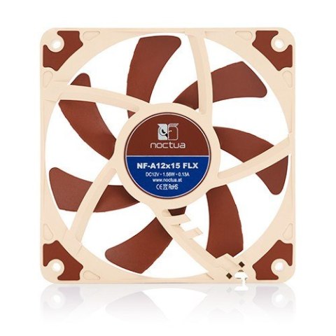 Wentylator NOCTUA NF-A12x15 FLX 120x120x15 mm Wentylator NOCTUA NF-A12x15 FLX 120x120x15 mm