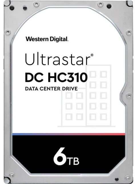 Dysk serwerowy HDD Western Digital Ultrastar DC HC310 (7K6) HUS726T6TAL4204 (6 TB; 3.5"; SAS3) Dysk serwerowy HDD Western Digital Ultrastar DC HC310 (7K6) HUS726T6TAL4204 (6 TB; 3.5"; SAS3)