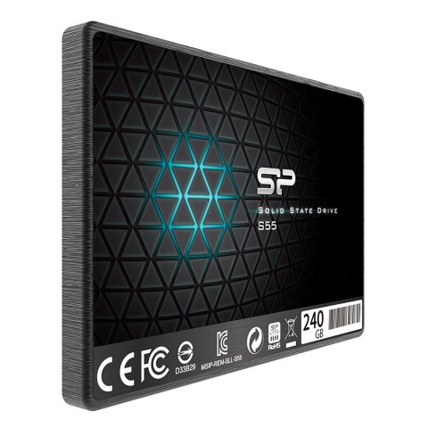 Dysk SSD Silicon Power S55 240GB 2,5" SATA III 550/450 MB/s (SP240GBSS3S55S25) Dysk SSD Silicon Power S55 240GB 2,5" SATA III 550/450 MB/s (SP240GBSS3S55S25)