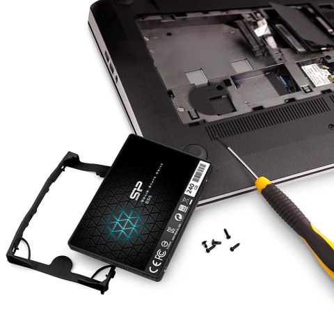 Dysk SSD Silicon Power S55 240GB 2,5" SATA III 550/450 MB/s (SP240GBSS3S55S25) Dysk SSD Silicon Power S55 240GB 2,5" SATA III 550/450 MB/s (SP240GBSS3S55S25)