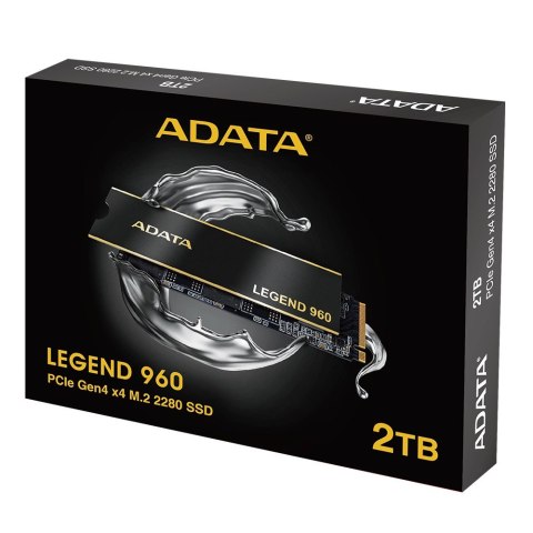 Dysk SSD ADATA LEGEND 960 2TB M.2 2280 PCIe Gen3x4 Dysk SSD ADATA LEGEND 960 2TB M.2 2280 PCIe Gen3x4
