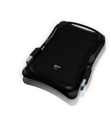 Dysk zewnętrzny HDD Silicon Power Armor A30 (1TB; 2.5"; USB 3.2; 5400 obr/min; Black; SP010TBPHDA30S3A) Dysk zewnętrzny HDD Silicon Power Armor A30 (1TB; 2.5"; USB 3.2; 5400 obr/min; Black; SP010TBPHDA30S3A)