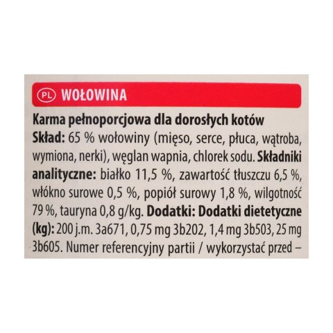 ANIMONDA Carny Adult wołowina - mokra karma dla kota - 400 g ANIMONDA Carny Adult wołowina - mokra karma dla kota - 400 g