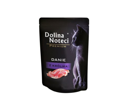 DOLINA NOTECI Premium Danie z królikiem - mokra karma dla kota - 85g DOLINA NOTECI Premium Danie z królikiem - mokra karma dla kota - 85g