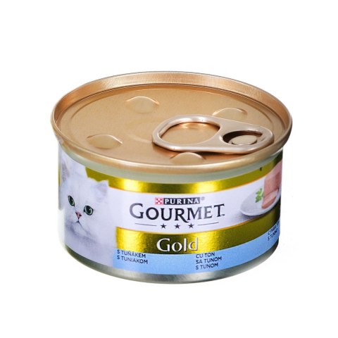 PURINA Gourmet Gold Mus z tuńczykiem - mokra karma dla kota - 85 g PURINA Gourmet Gold Mus z tuńczykiem - mokra karma dla kota - 85 g